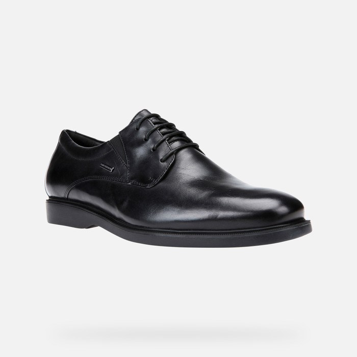Nepremokave Topanky Geox Brayden 2fit Abx Panske Čierne | 58709-MZVT
