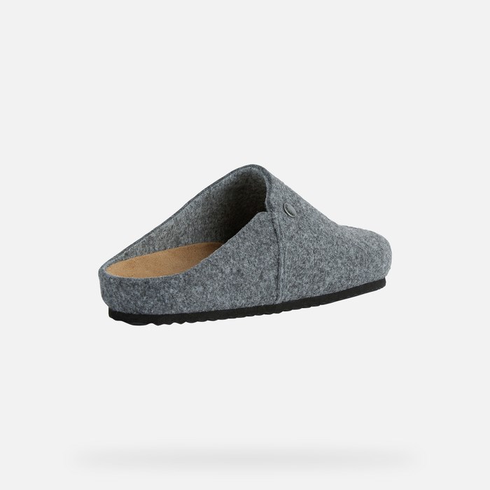 Papuce Geox Ghita Panske Anthracite | 51463-WPEO