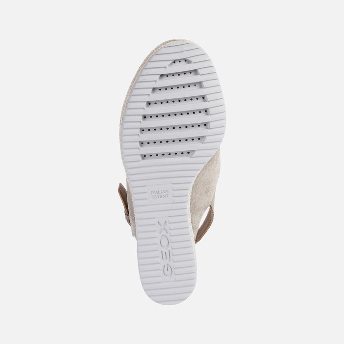 Sandále Geox Ponza Damske Taupe | 57390-RCHU