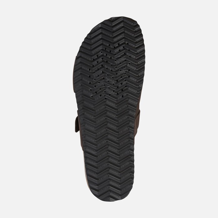 Sandále Geox Sandal Ghita Panske Tmavo Káva | 15362-KUQM