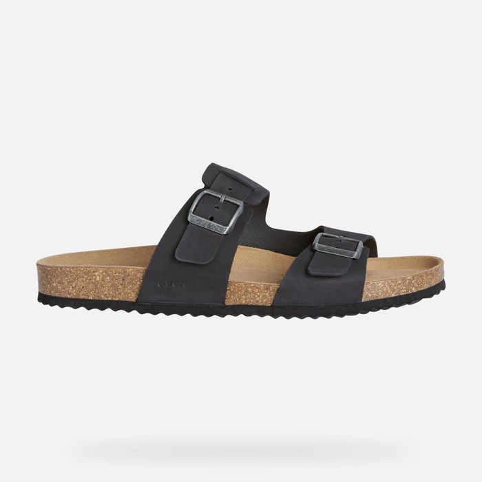 Sandále Geox Sandal Ghita Panske Čierne | 30671-WXRL