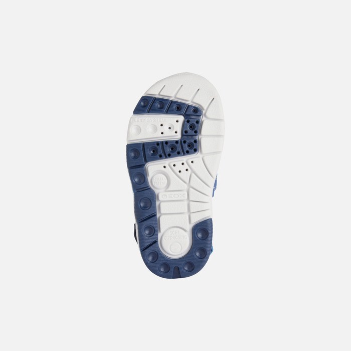 Sandále Geox Sandal Multy Pre Babatka Svetlo Modre | 19235-WIAE