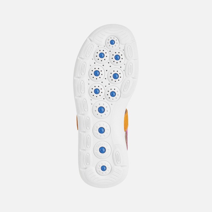 Sandále Geox Spherica Ec5w Damske Fuchsie Oranžové | 14236-PUKE
