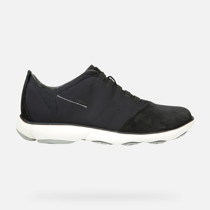 Slip On Geox Nebula Panske Čierne | 48072-SYIU