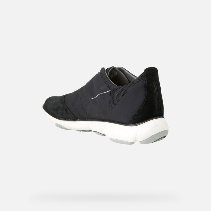 Slip On Geox Nebula Panske Čierne | 48072-SYIU