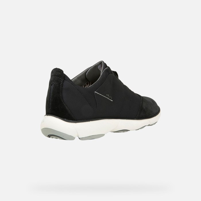 Slip On Geox Nebula Panske Čierne | 48072-SYIU
