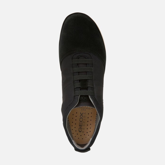 Slip On Geox Nebula Panske Čierne | 48072-SYIU