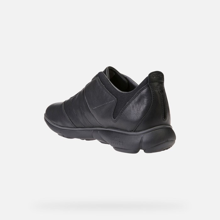 Slip On Geox Nebula Panske Čierne | 63015-SWLQ