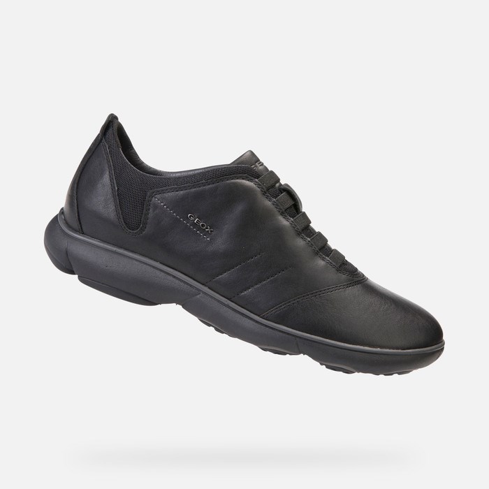 Slip On Geox Nebula Panske Čierne | 63015-SWLQ