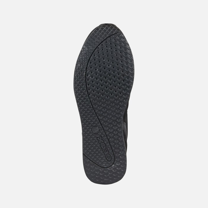 Slip On Geox Nydame Damske Čierne | 79154-ZQCT