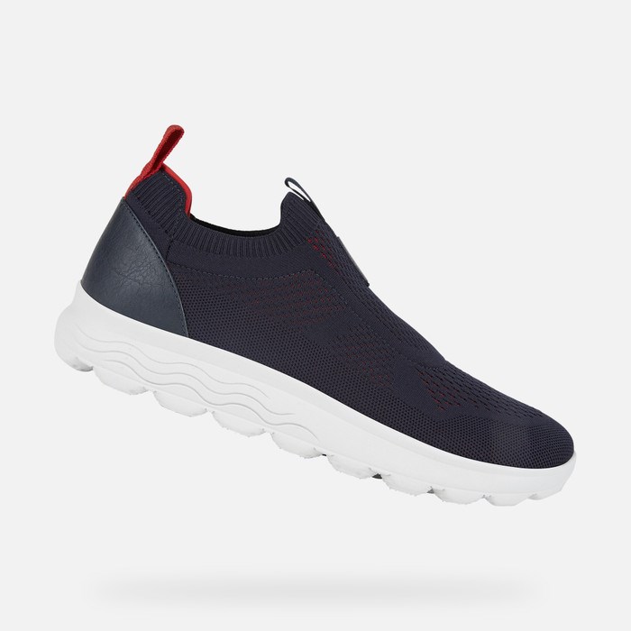 Slip On Geox Spherica Panske Námornícka Modrá | 05849-URKM
