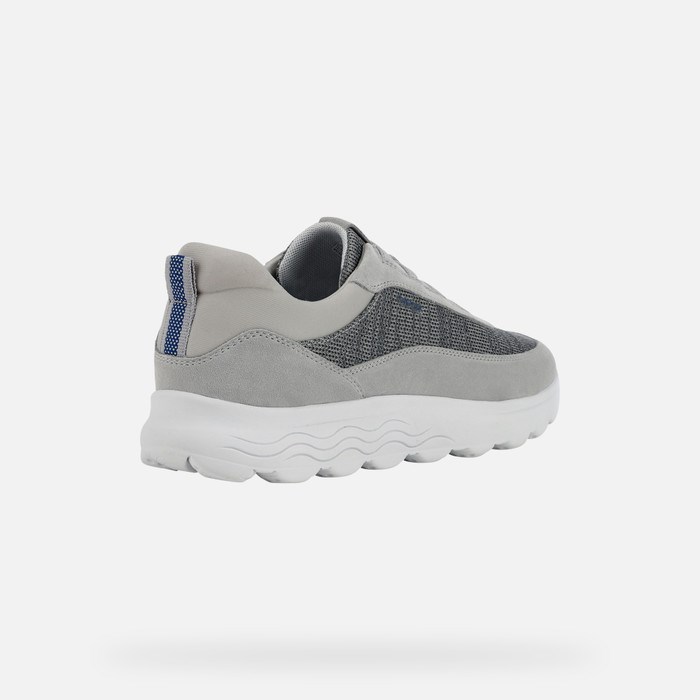 Slip On Geox Spherica Panske Svetlo Siva | 74620-ZKUO