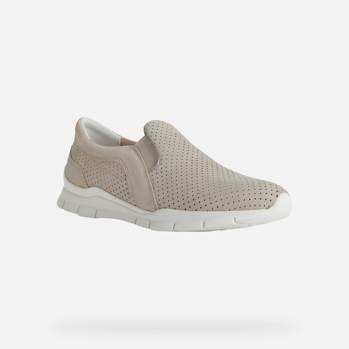 Slip On Geox Sukie Damske Svetlo | 28913-JKZF