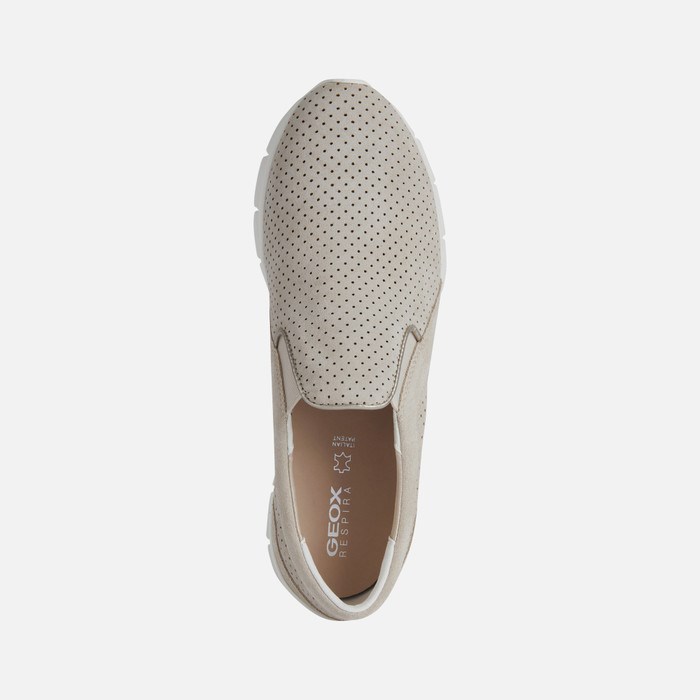 Slip On Geox Sukie Damske Svetlo | 28913-JKZF