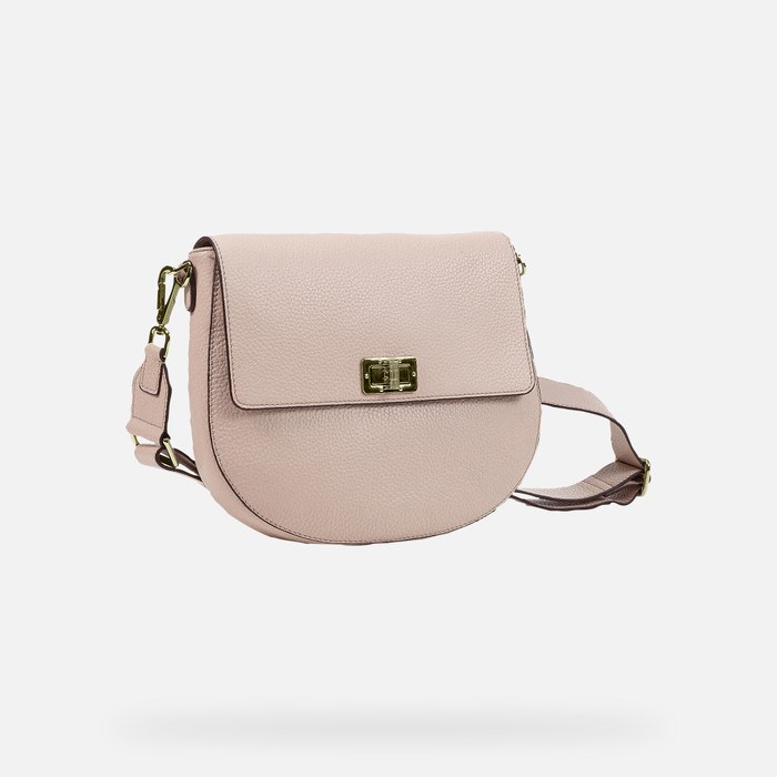 Taška Cez Rameno Geox Flavie Damske Ivory | 86021-WDTC