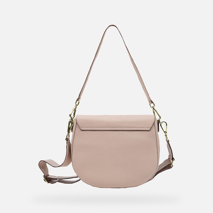 Taška Cez Rameno Geox Flavie Damske Ivory | 86021-WDTC