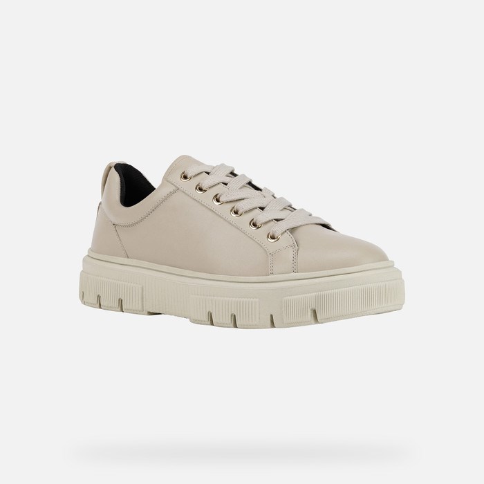 Tenisky Geox Isotte Damske Svetlo | 78903-KNQE