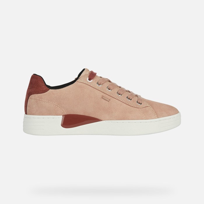 Tenisky Geox Lauressa Damske Tmavo Ruzove | 08549-VHKD