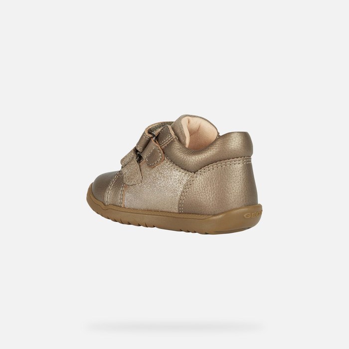 Tenisky Geox Macchia Pre Babatka Siva | 35792-IVFJ