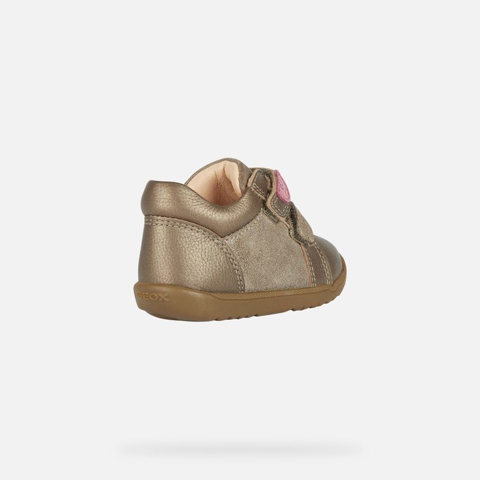 Tenisky Geox Macchia Pre Babatka Siva | 35792-IVFJ