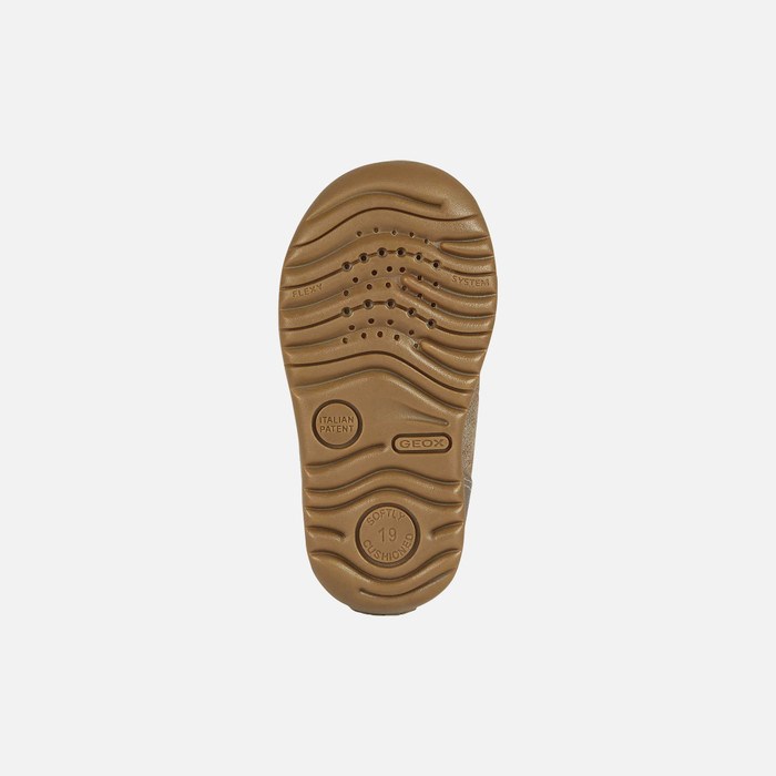 Tenisky Geox Macchia Pre Babatka Siva | 35792-IVFJ