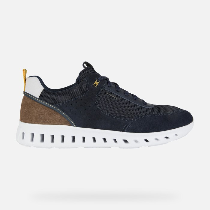 Tenisky Geox Outstream Panske Námornícka Modrá | 62045-FAHX