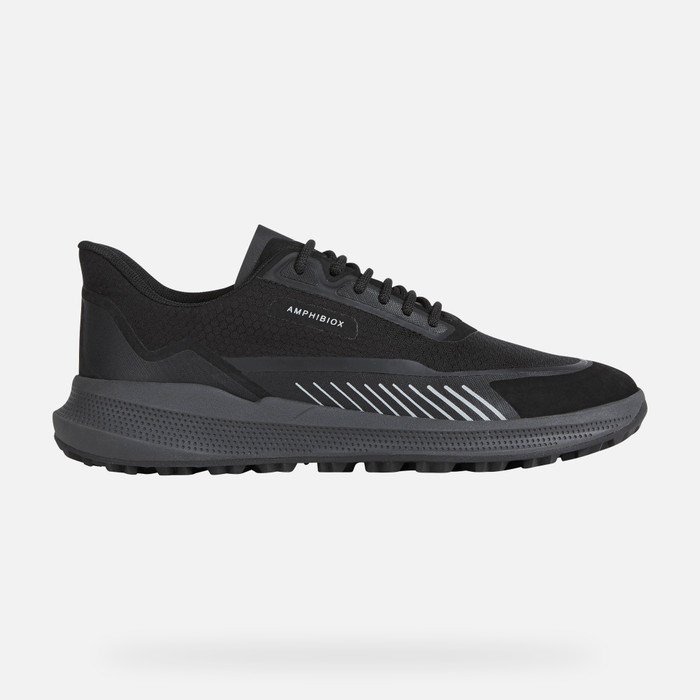 Tenisky Geox Pg1x Abx Panske Čierne | 73142-MXPG
