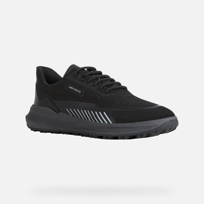 Tenisky Geox Pg1x Abx Panske Čierne | 73142-MXPG