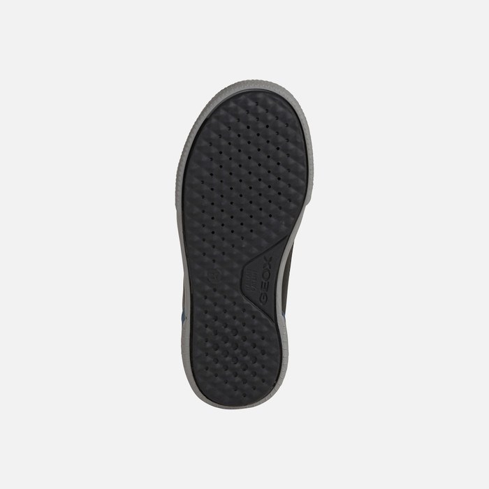 Tenisky Geox Poseido Chlapcenske Čierne Modre | 49865-QLUN