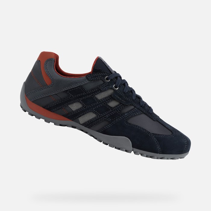 Tenisky Geox Snake Panske Námornícka Modrá | 37065-NKQM
