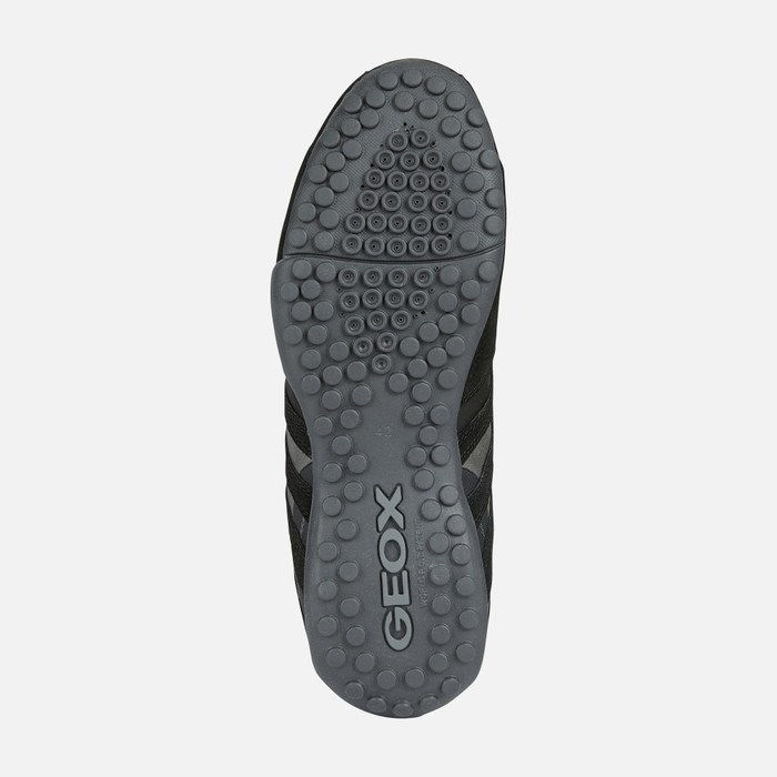 Tenisky Geox Snake Panske Čierne | 06812-HCAK