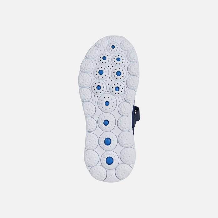 Tenisky Geox Spherica Chlapcenske Námornícka Modrá | 67410-VHIP