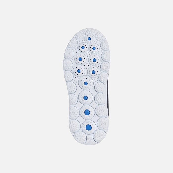 Tenisky Geox Spherica Chlapcenske Čierne | 95847-MDZL
