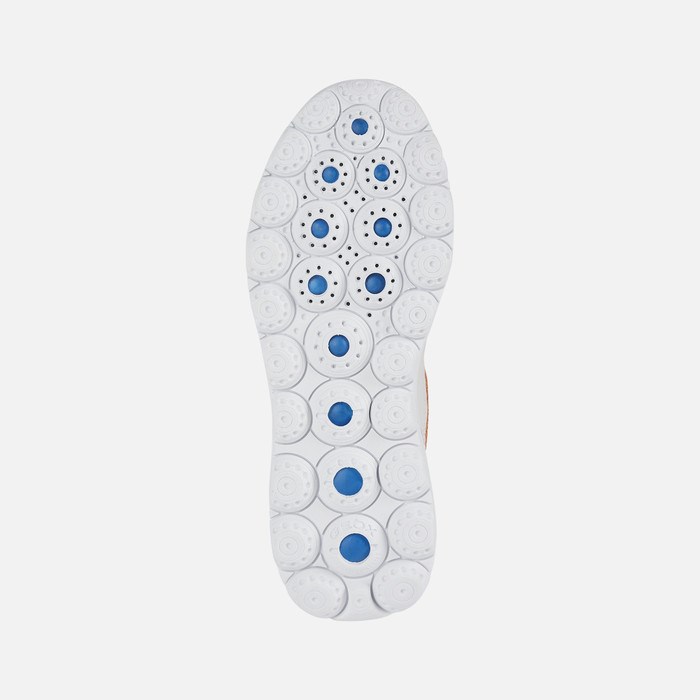 Tenisky Geox Spherica Damske Oranžové Fuchsie | 83917-GSVO