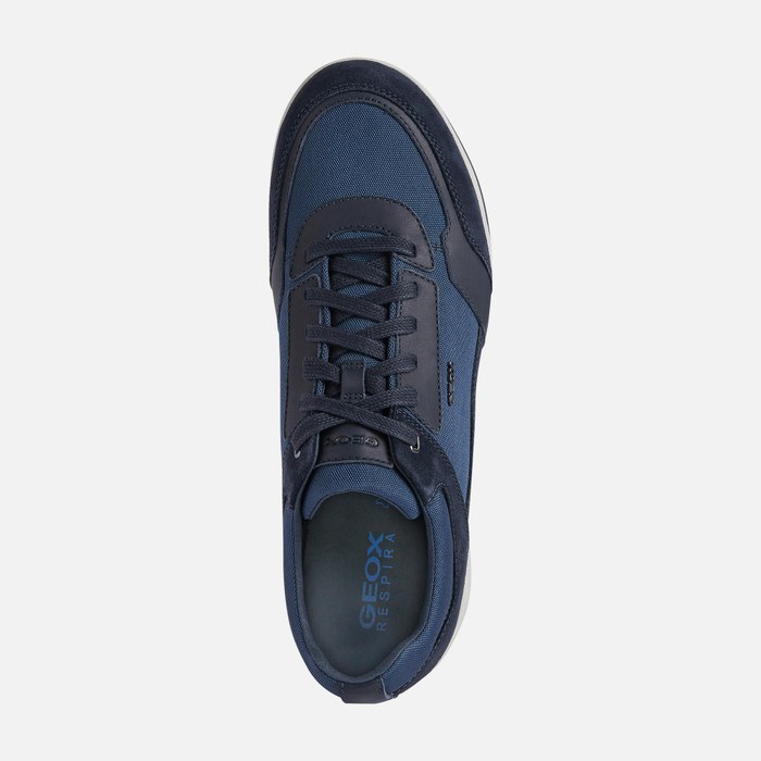 Tenisky Geox Spherica Ec3 Panske Námornícka Modrá | 52170-HPBG