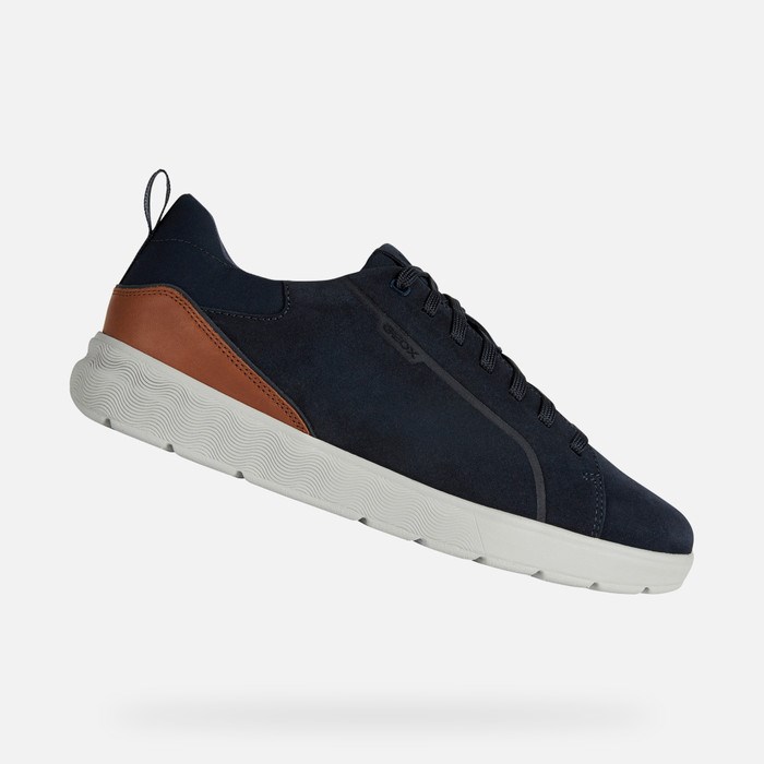 Tenisky Geox Spherica Ec4 Panske Námornícka Modrá | 15274-HNMC