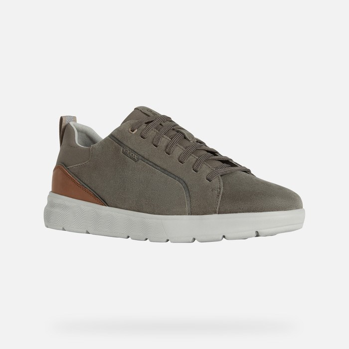 Tenisky Geox Spherica Ec4 Panske Taupe | 57824-BPCV