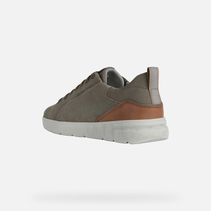 Tenisky Geox Spherica Ec4 Panske Taupe | 57824-BPCV