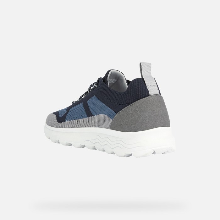 Tenisky Geox Spherica Panske Námornícka Modrá Siva | 28639-RCJZ
