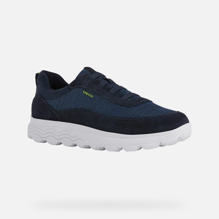 Tenisky Geox Spherica Panske Námornícka Modrá | 41906-JLNK