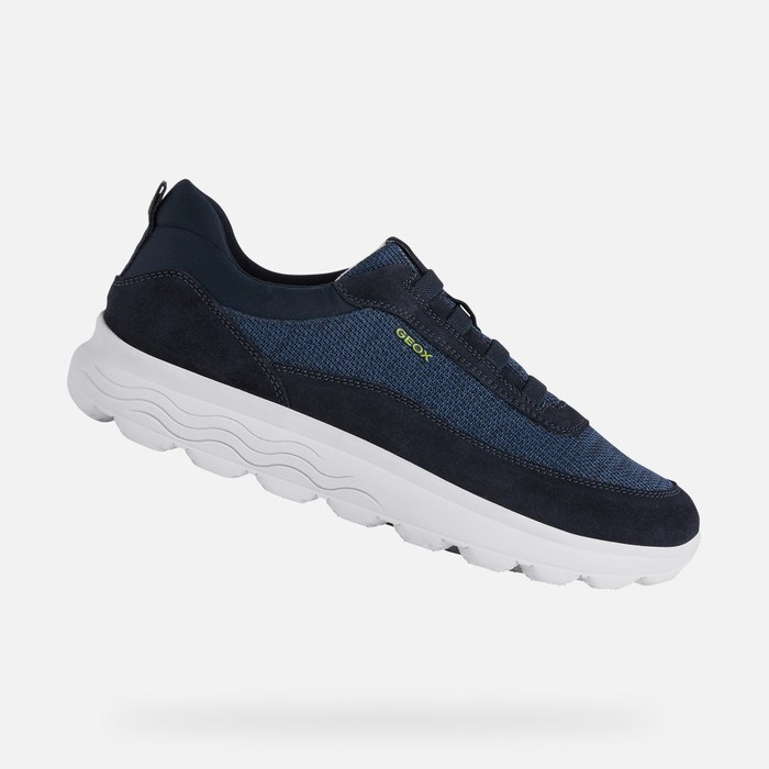 Tenisky Geox Spherica Panske Námornícka Modrá | 41906-JLNK