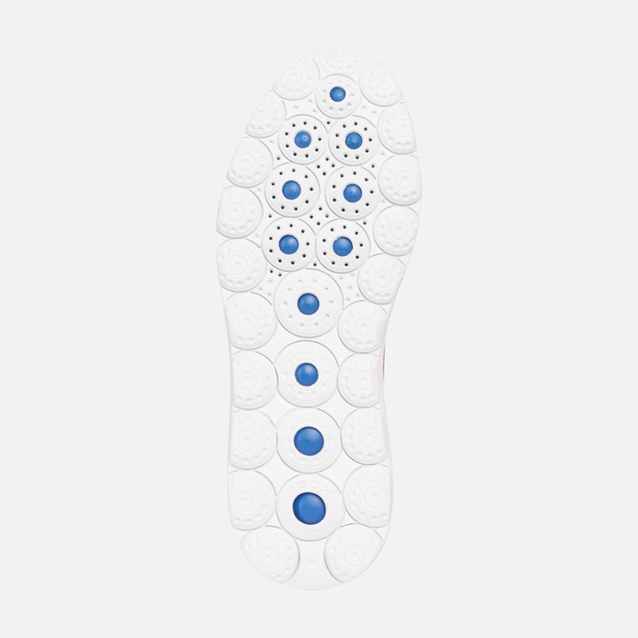 Tenisky Geox Spherica Panske Červené | 26748-BPNJ