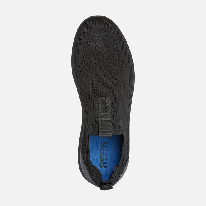 Tenisky Geox Spherica Panske Čierne | 39107-YKVE