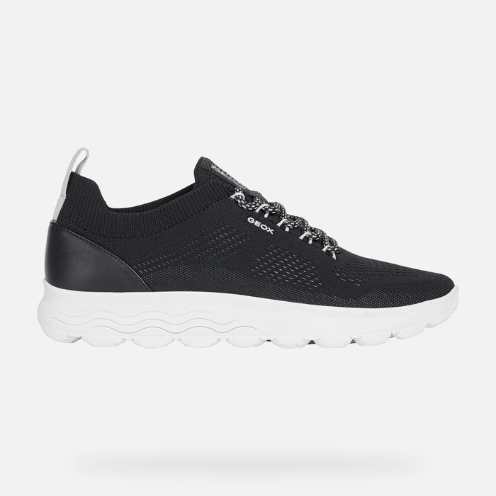 Tenisky Geox Spherica Panske Čierne | 45820-XOHI