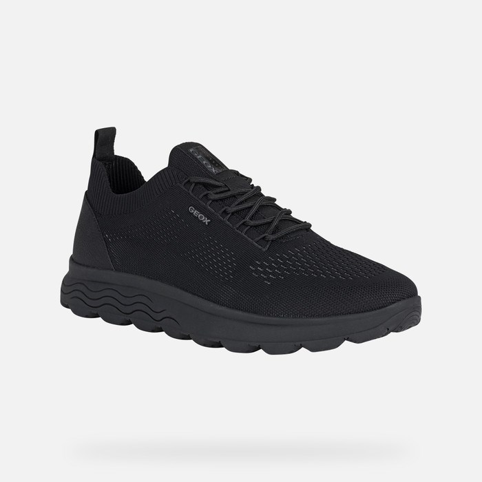 Tenisky Geox Spherica Panske Čierne | 54630-FMEN