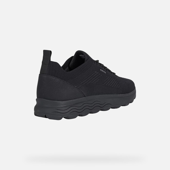 Tenisky Geox Spherica Panske Čierne | 54630-FMEN