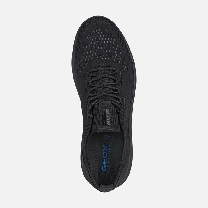 Tenisky Geox Spherica Panske Čierne | 54630-FMEN