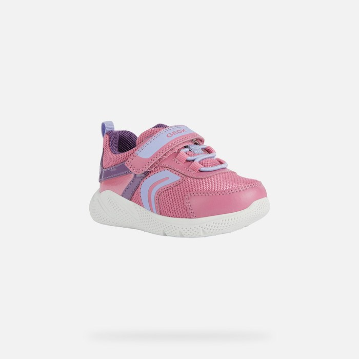 Tenisky Geox Sprintye Pre Babatka Fuchsie | 68720-KTGW