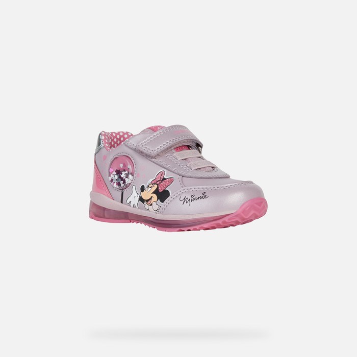 Tenisky Geox Todo Pre Babatka Tmavo Ruzove Fuchsie | 91428-KOMP
