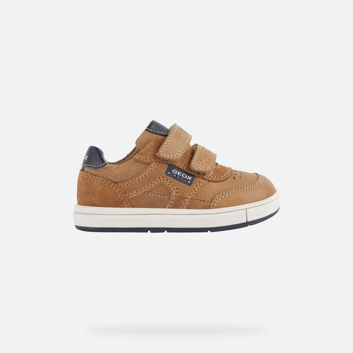 Tenisky Geox Trottola Pre Babatka Námornícka Modrá | 90478-AZKJ